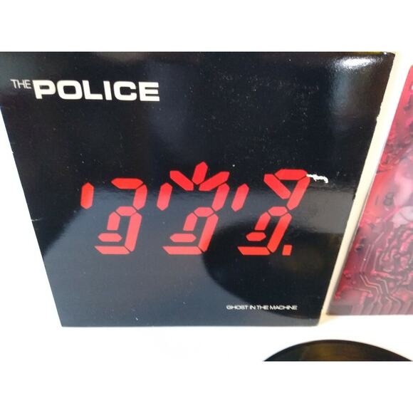 The Police Ghost In The Machine Vinyl LP Record 1981 Pop Rock New Wave Sting - Picture 2 of 4